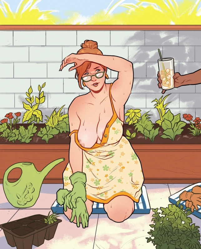 In the garden by Numitor