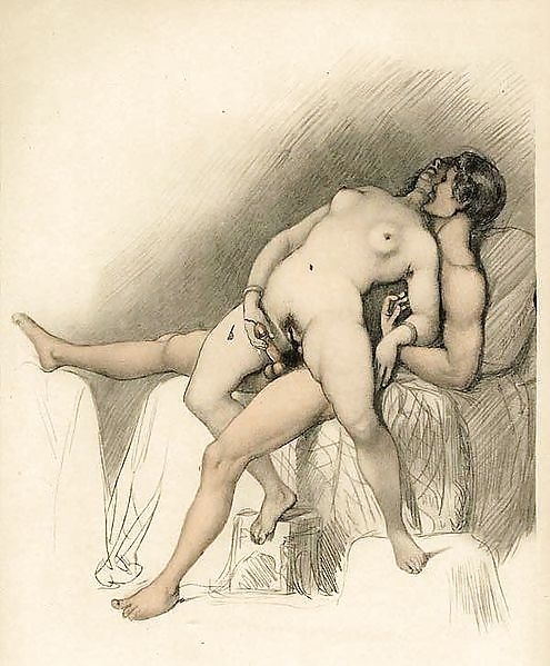 intimate couple in a chair geiger