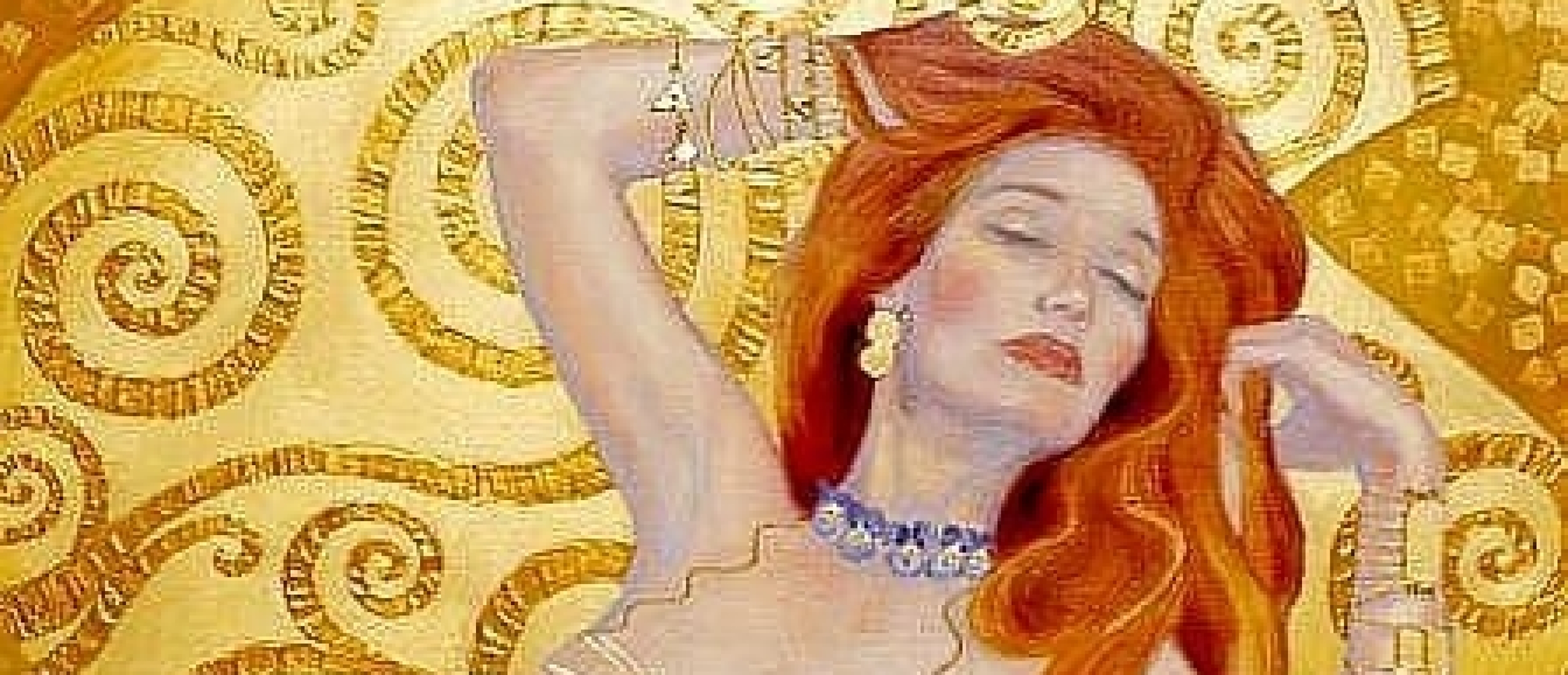 Israeli Artist Irina Karkabi And Her Sensual References To Gustav Klimt