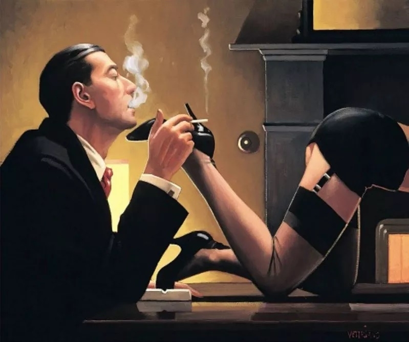 jack vettriano Fetish