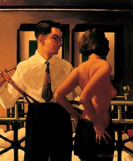 jack vettriano Strangers in the Night