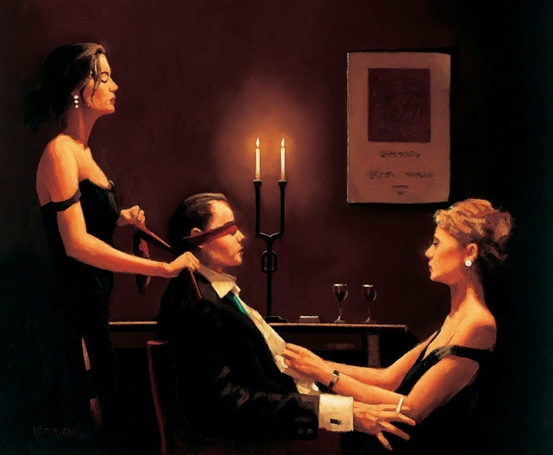 jack vettriano Wicked Games