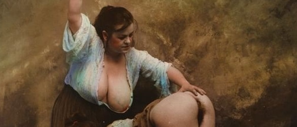 Modern Vintage in Grotesque Erotic Photos by Jan Saudek 