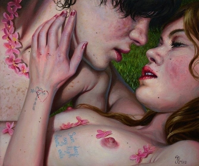 Jana Brike kissing girls Jana Brike kissing girls