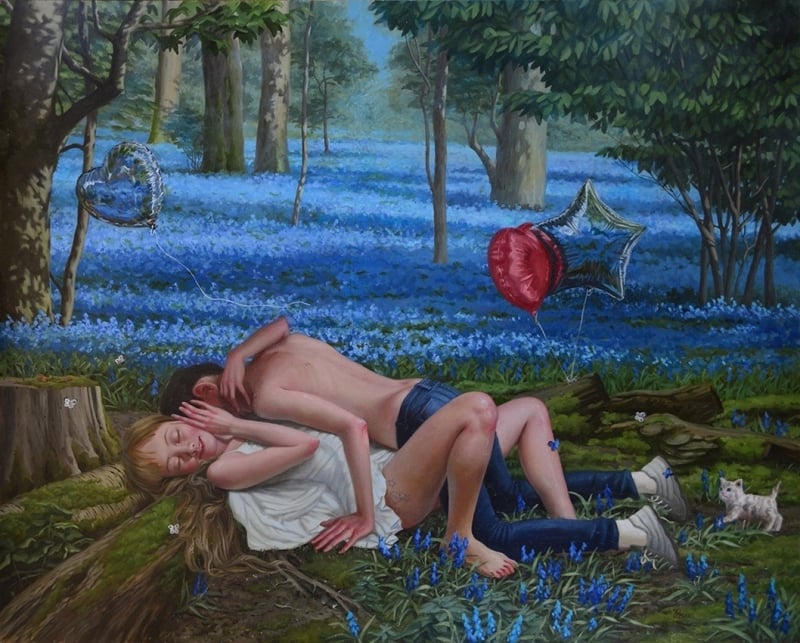 Jana Brike, Little Death in the Bluebells Grove, 2016 Jana Brike, Little Death in the Bluebells Grove, 2016