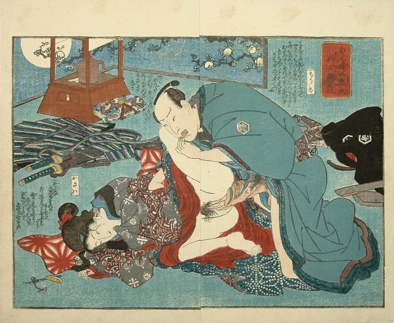 Japanese erotic print