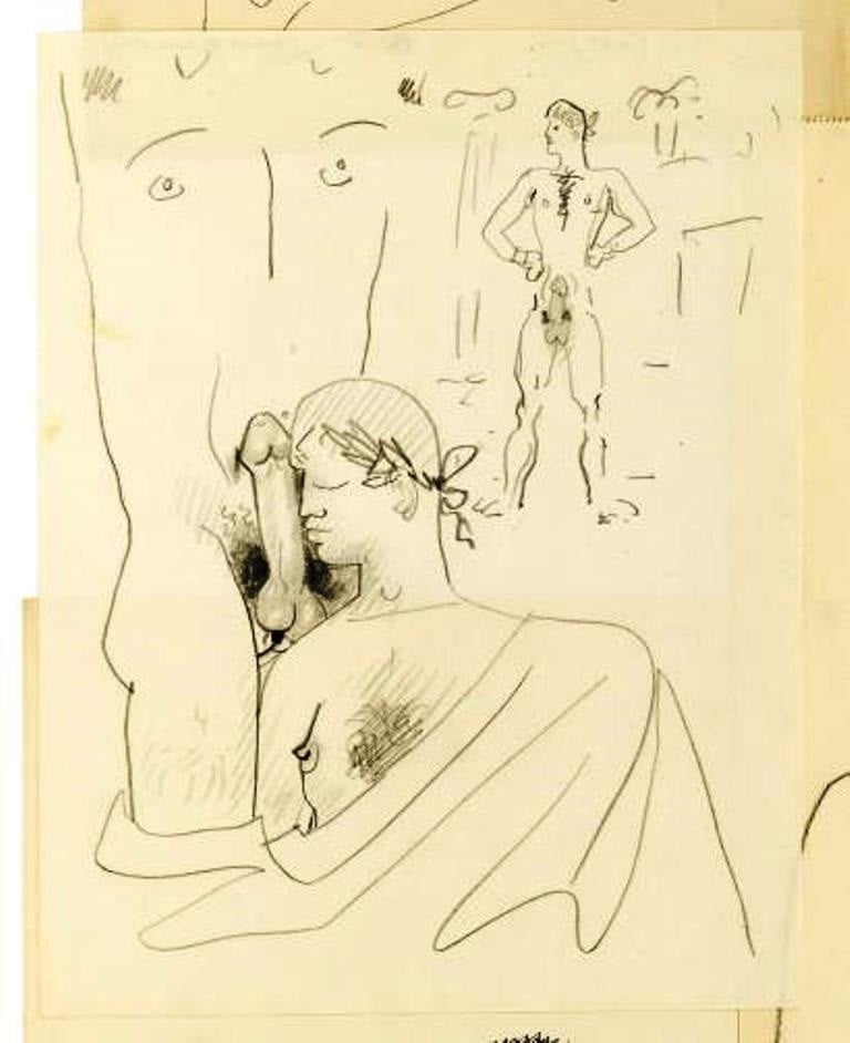 jean cocteau homoeroticism fellatio