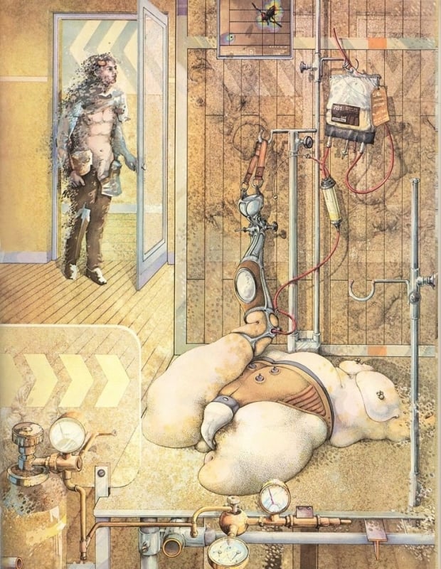 Jean-Marie Poumeyrol erotic art