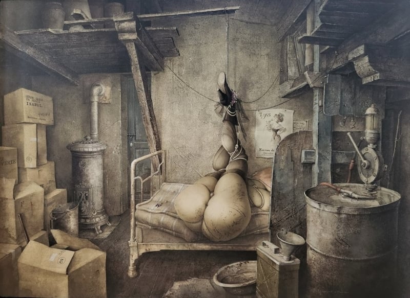 Jean-Marie Poumeyrol painting