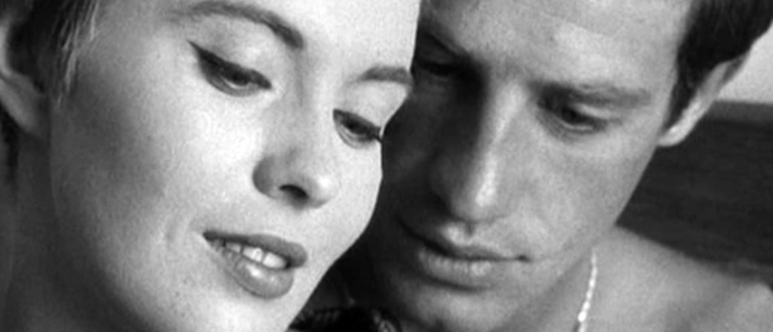 Jean Seberg and Belmondo in Breathless