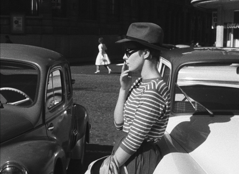 Jean Seberg in A Bout de Souffle