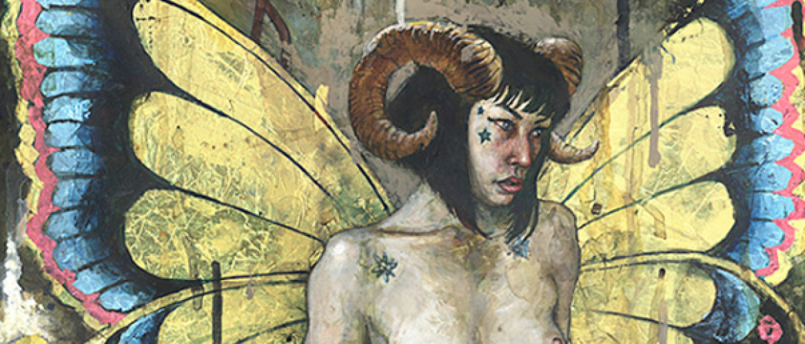 Jeff Faerber Painting Based on the Mysterious Outsider Art of Henry Darger