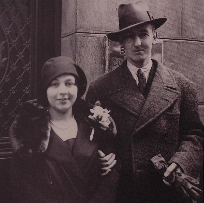 John and Mary Buckland Wright on their wedding day