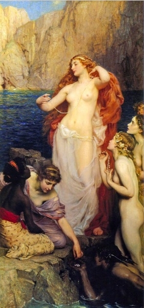 john collier Pearls of Aphrodite