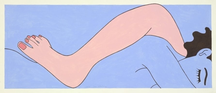 John Wesley Untitled (Pink Leg)