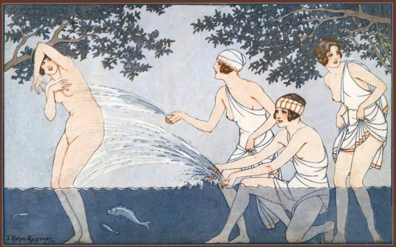 Joseph Kuhn-Régnier Bathing Girls
