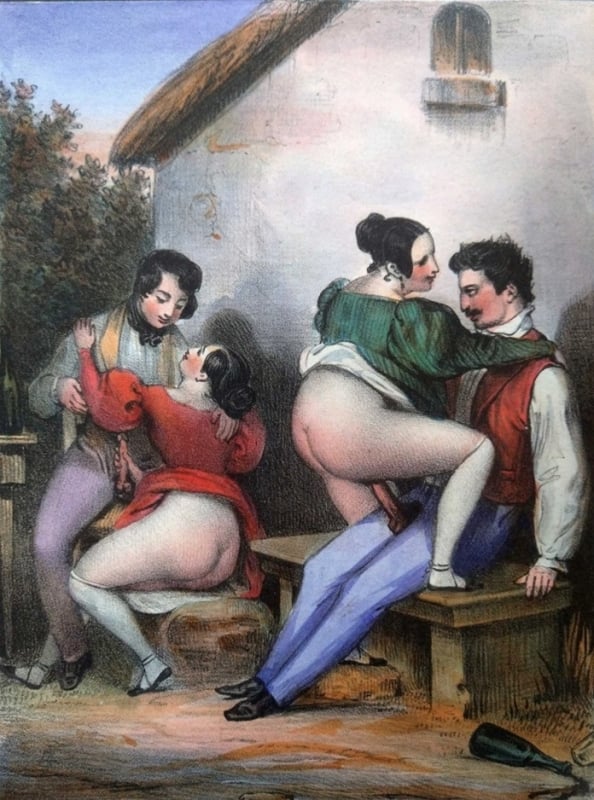 “Journal des Connaissances Utiles” III (Journal of Useful Knowledge), colored lithograph, 1840, anonymous