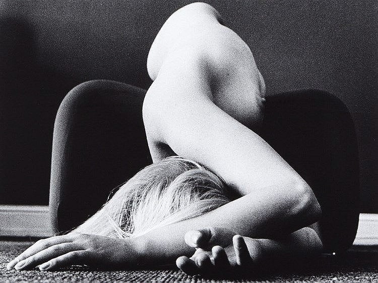 Karin Székessy, Female Draped Over Chair, 1969