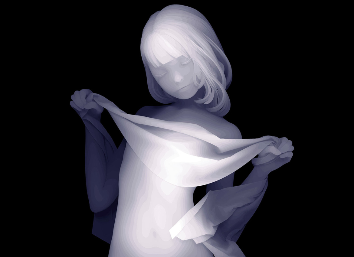 Kazuki Takamatsu art seductive girl