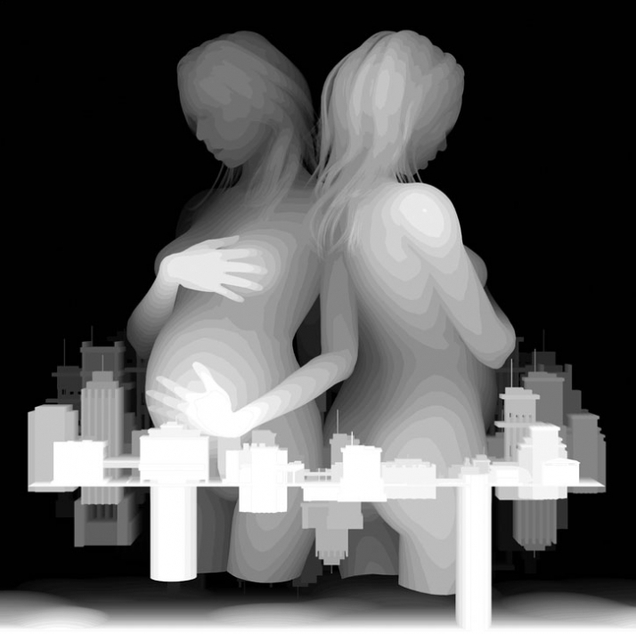 kazuki takamatsu girls with cityscape