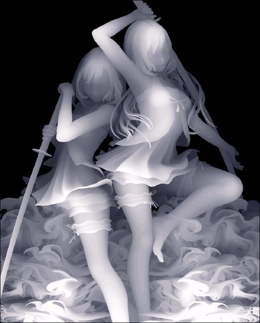 Kazuki Takamatsu girls with swords