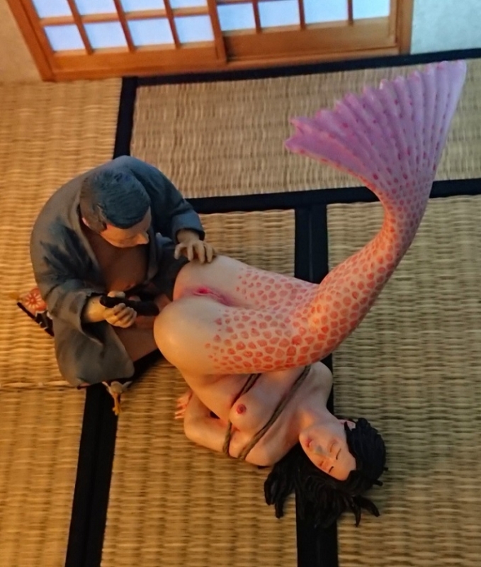 Kazuyan doll after mermaid by Toshio Saeki