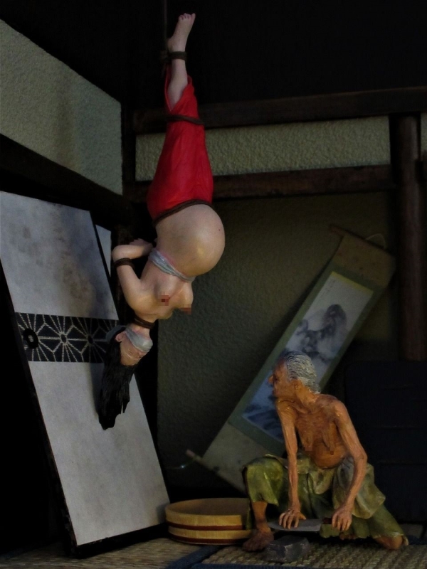 kazuyan doll inspired by yoshitoshi's The Picture of the Lonely House on Adachi Moor