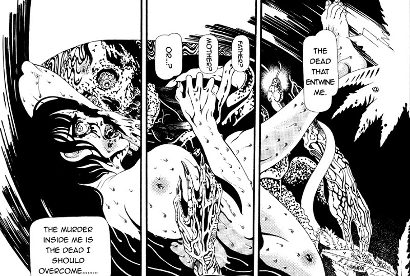 Keizo Miyanishi Japanese manga artist skeleton
