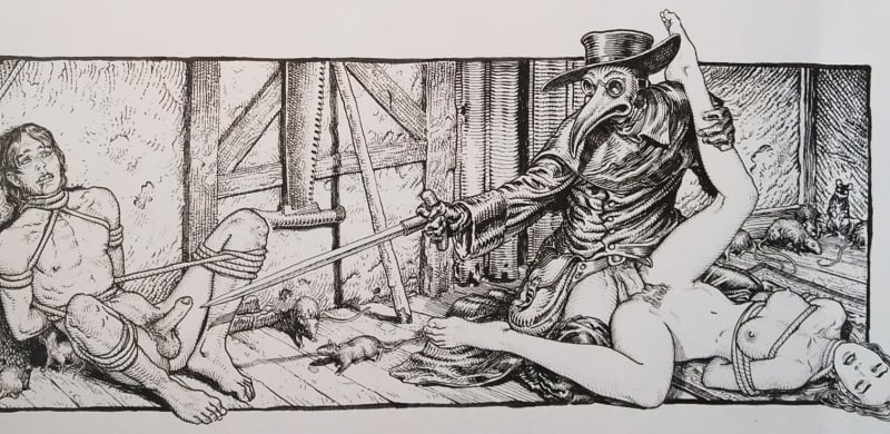 KerbCrawlerGhost Plague Doctor drawing