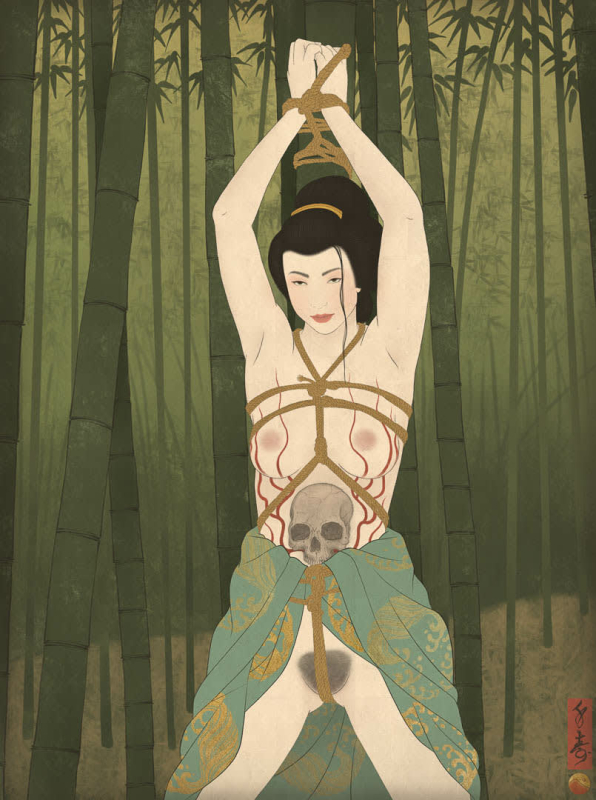 Kinbaku art by Senju Shunga Kinbaku art by Senju Shunga