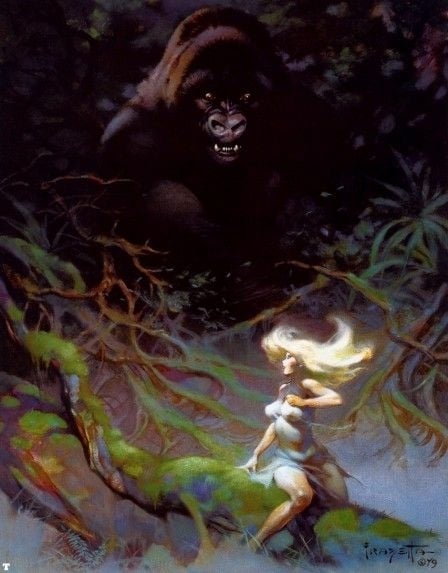 King Kong Frank Frazetta