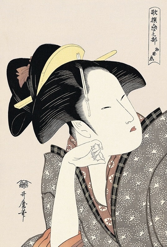 Kitagawa Utamaro, bijinga