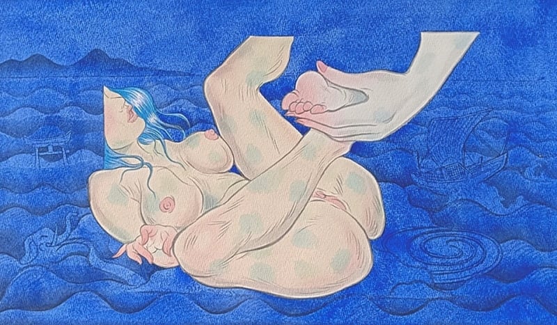 Kitamae Ship  North Coast  2025 by Pigo Lin.