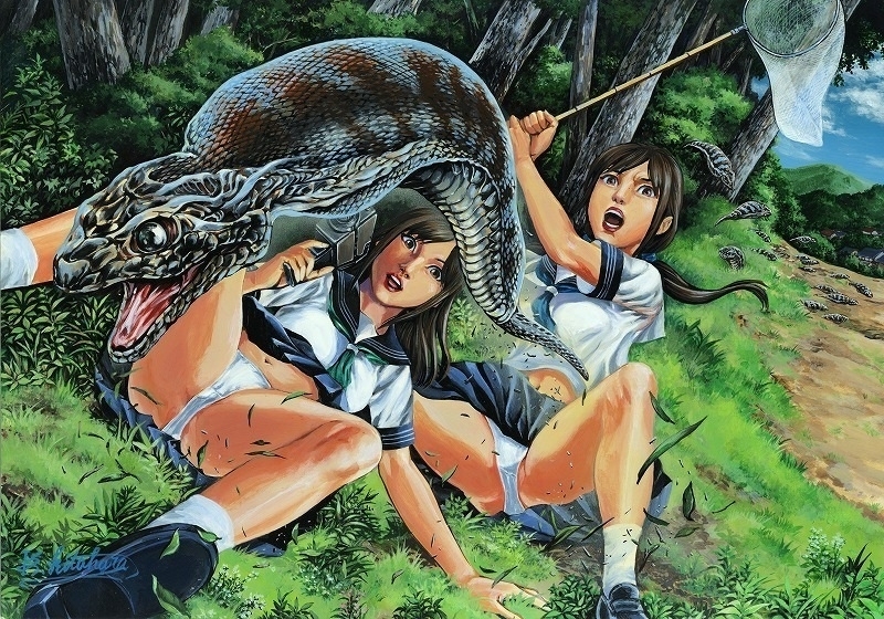 koji kitahara schoolgirls and dragon