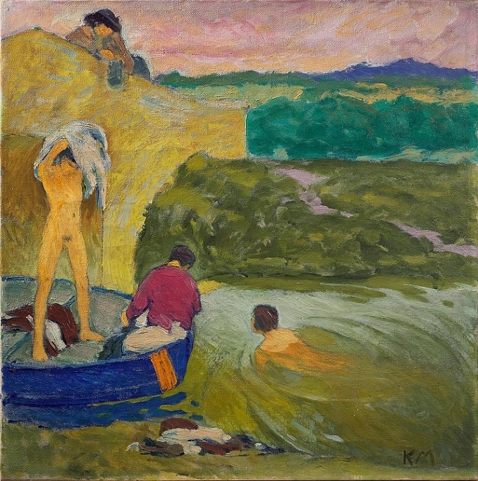 Koloman Moser Bathers