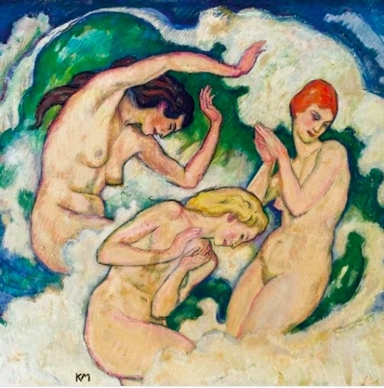 Koloman Moser The Three Graces