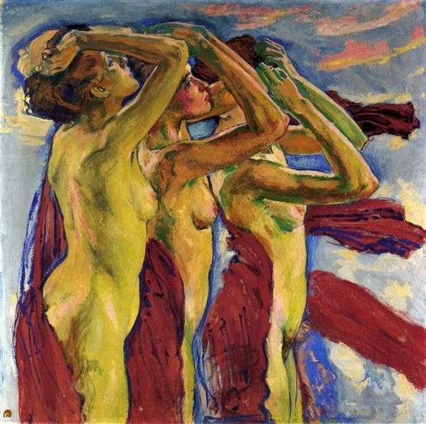 Koloman Moser The Three Graces