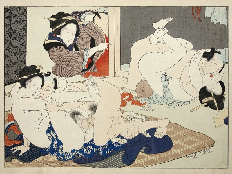 Kuni no sakae   c.1890 by Ikeda Terukata