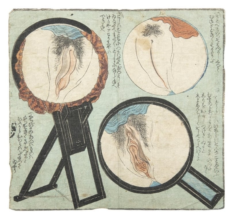 Kuniyoshi Vulva Mirrors