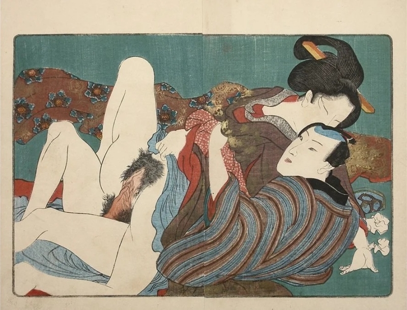 Kuniyoshi’s Edo nishiki-e azuma bunko