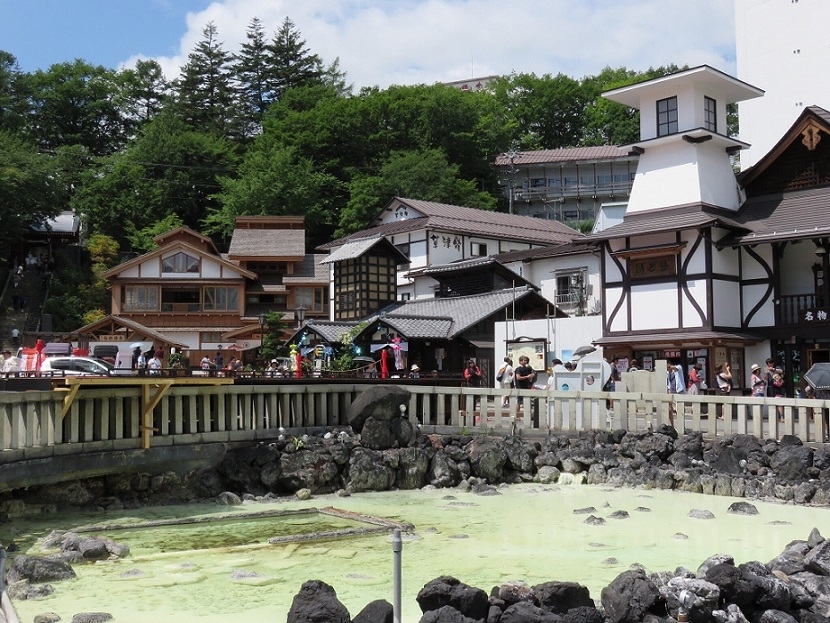 Kusatsu hotspring