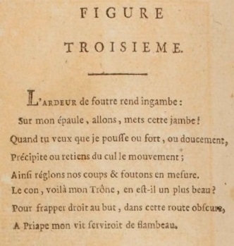 l aretin Pose Three. French text.
