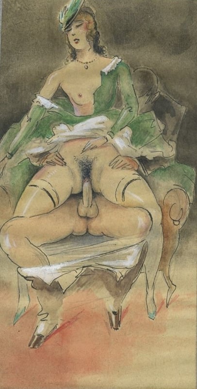 La dame en vert (The lady in green), c.1950