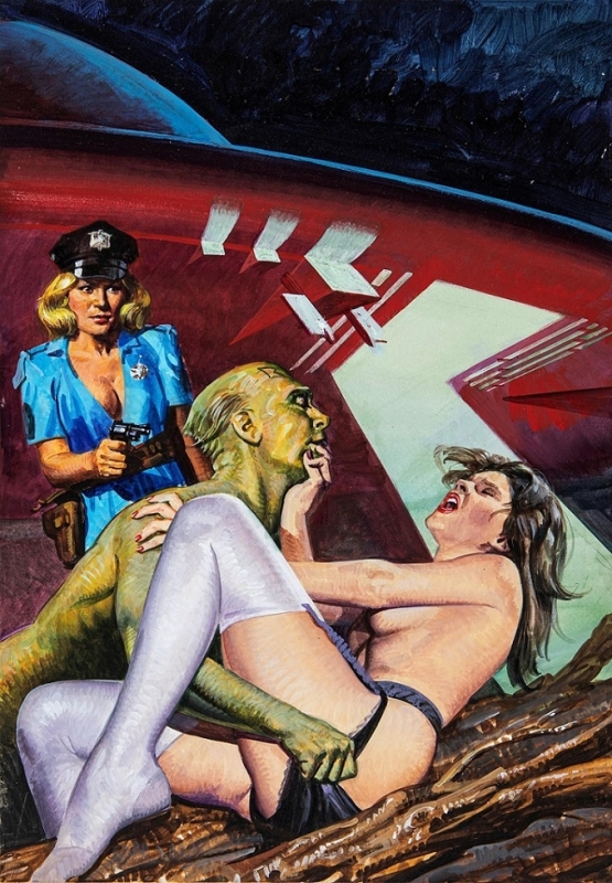 La Poliziotta - L'Ufo stupratore,(1987) by Emanuelle Taglietti