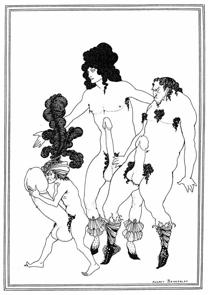 Lacedaemonian ambassabors, “Lysistrata aubrey beardsley