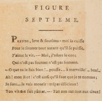 Laretin Pose Seven French text