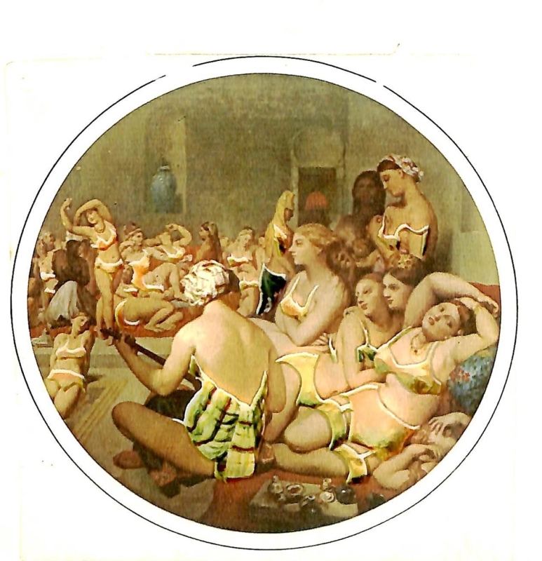 Le Ban Turc by Jean August Dominique Ingres