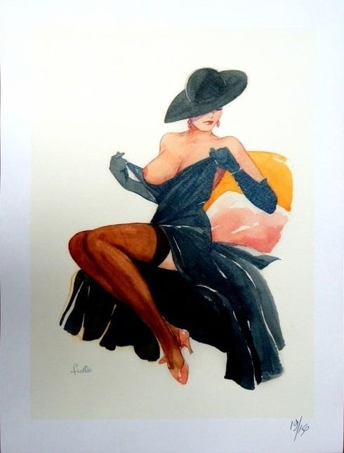 Leone Frollo erotic nude