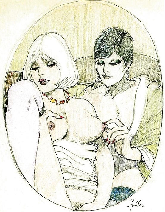 lesbian breast leone frollo