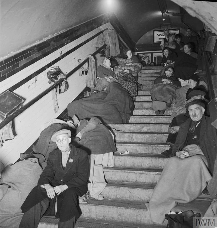 London Shelters by Bill Brandt